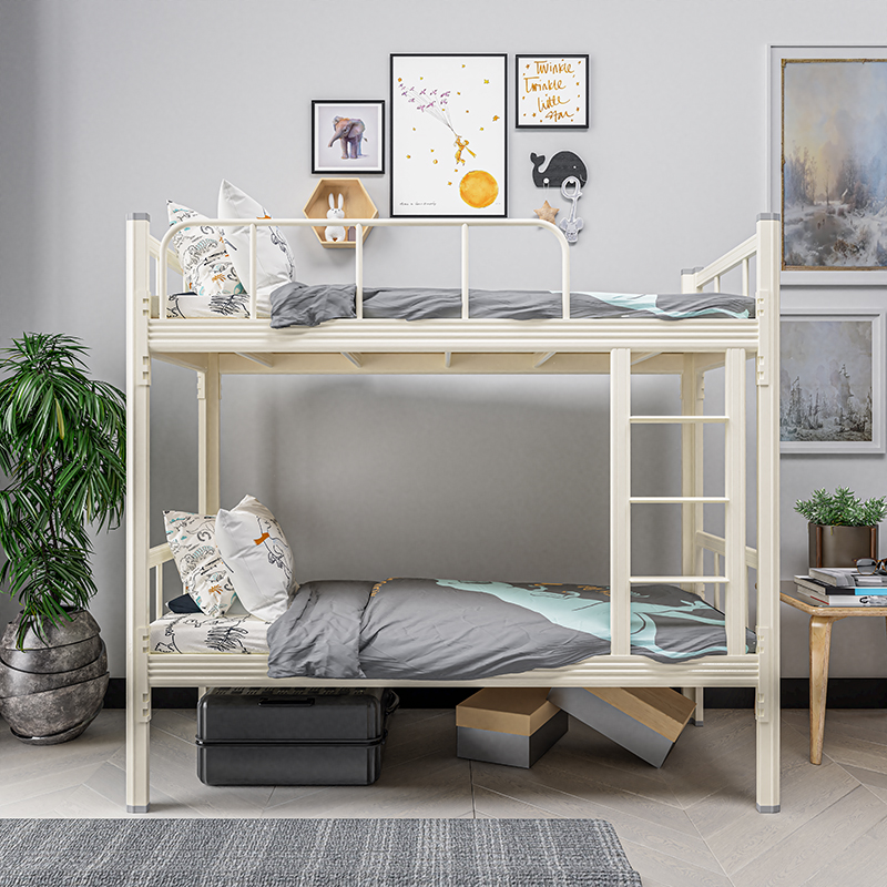 双层床 上下铺铁床 员工宿舍铁床 学生铁床